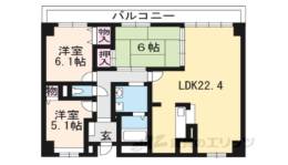 ベルヴィ　オウミ間取り図面