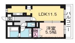 ベルヴィ　オウミ間取り図面
