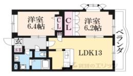 ウィルコート２間取り図面