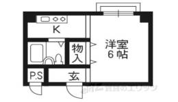 下鴨松柏間取り図面
