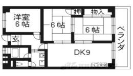 家具町ハイツ間取り図面