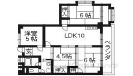 家具町ハイツ間取り図面