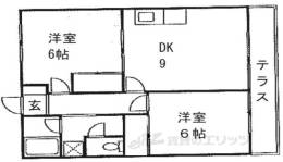 グラスガーデン２間取り図面