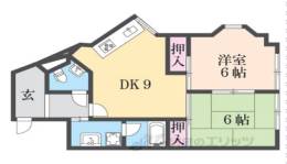 ＮＳマンション３間取り図面