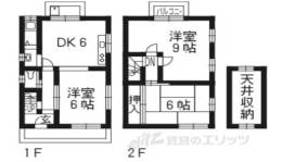 貸家間取り図面
