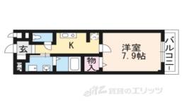 メゾン大将軍２間取り図面