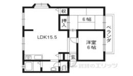 サンビレッジ池之宮Ａ棟間取り図面