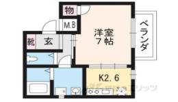 クレイドル円町間取り図面
