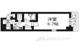プレサンス京都東山Ｃｉｔｙ　Ｌｉｆｅ間取り図面