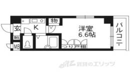 ラナップスクエア京都北野502間取り図面