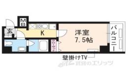 エリッツ四条烏丸ビル間取り図面