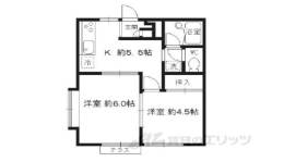 エクセレントさわらぎ２間取り図面