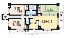 アメニティ膳所間取り図面