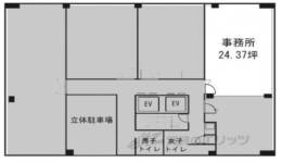 京都四条烏丸ビル間取り図面