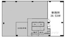 京都四条烏丸ビル間取り図面