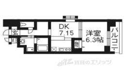 アスヴェル京都烏丸五条間取り図面