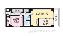 グランディール清水五条間取り図面
