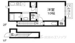 グリーンズ洛北間取り図面