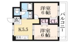 ハイブリッド交北２間取り図面