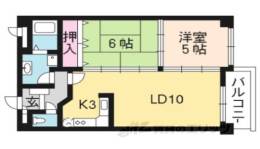 カーサグラン御池間取り図面