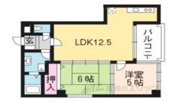 カーサグラン御池間取り図面