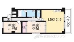 コーポ膳所間取り図面