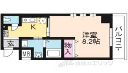 イクスピリオド五条間取り図面