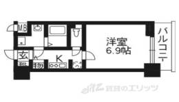 エスライズ京都河原町間取り図面
