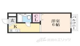 エスポワールＵ１間取り図面