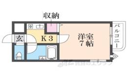 ハーミテージ安朱間取り図面