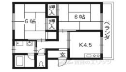 長岡京シティハイツ間取り図面