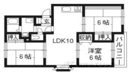 エミネンス西方間取り図面