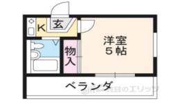 レオパレス伏見第３間取り図面