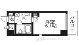 デトム・ワン二条城南間取り図面
