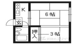 コーポリリー間取り図面