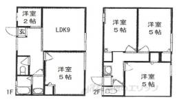 コーポリリー間取り図面