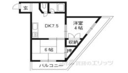 Ｍ’プラザ津田駅前弐番館間取り図面