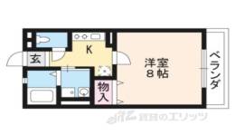 パルティール北白川間取り図面