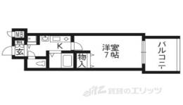 プレサンス京都四条烏丸クロス間取り図面