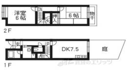 貸家間取り図面