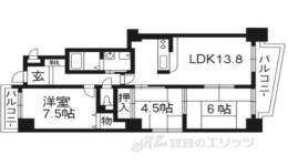 フォルム四条堀川間取り図面
