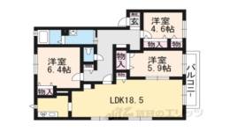 エクセラン膳所Ｂ棟間取り図面