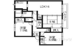 エクセラン膳所Ｂ棟間取り図面