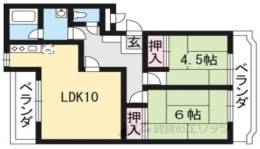 マンション平津間取り図面