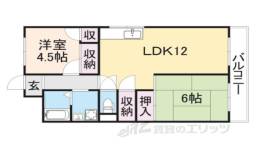 シャルマンコーポ香里ケ丘間取り図面