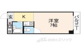 ダモールＦＵＫＵＩ間取り図面