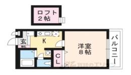 ヴィオックスアベニュー磯島間取り図面