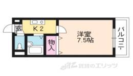 サンローラン北白川間取り図面
