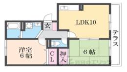 クレールうめみ間取り図面