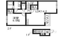 津田くにみ谷’０８間取り図面